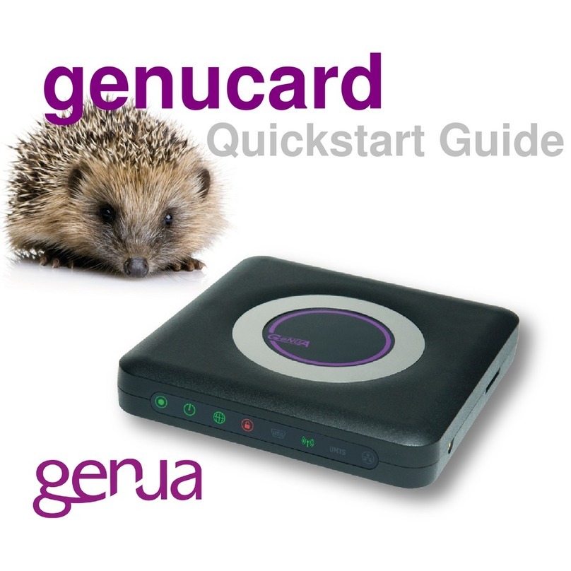 Genua genucard quick start guide
