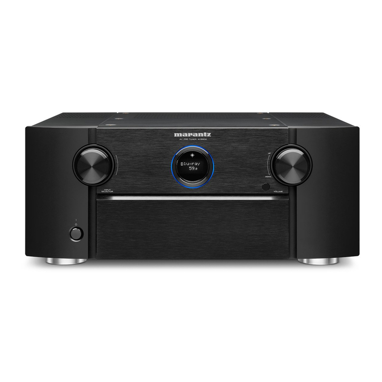 Marantz AV8802 User manual