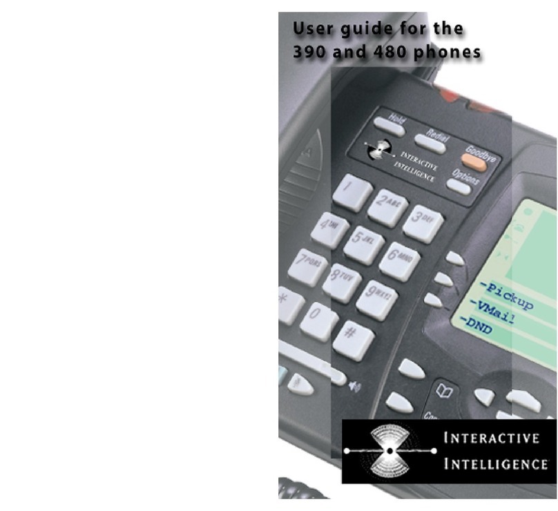 Interactive Intelligence 390 user guide