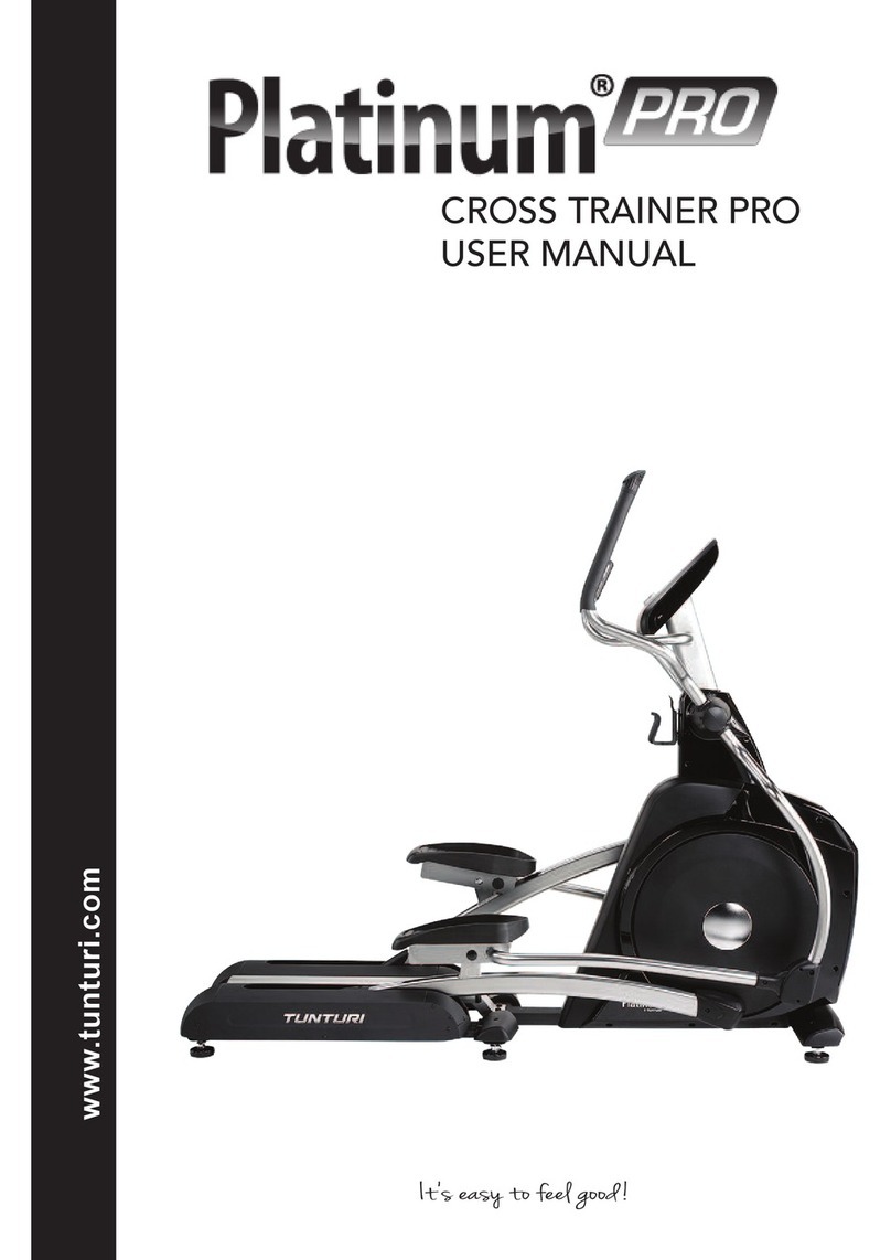 Tunturi Platinum Pro user manual