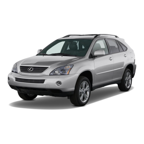 Lexus RX 400h 2008 User manual
