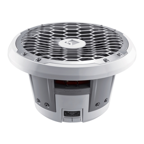 Rockford Fosgate MARINE GRADE M2-SVC M210S4 Guide