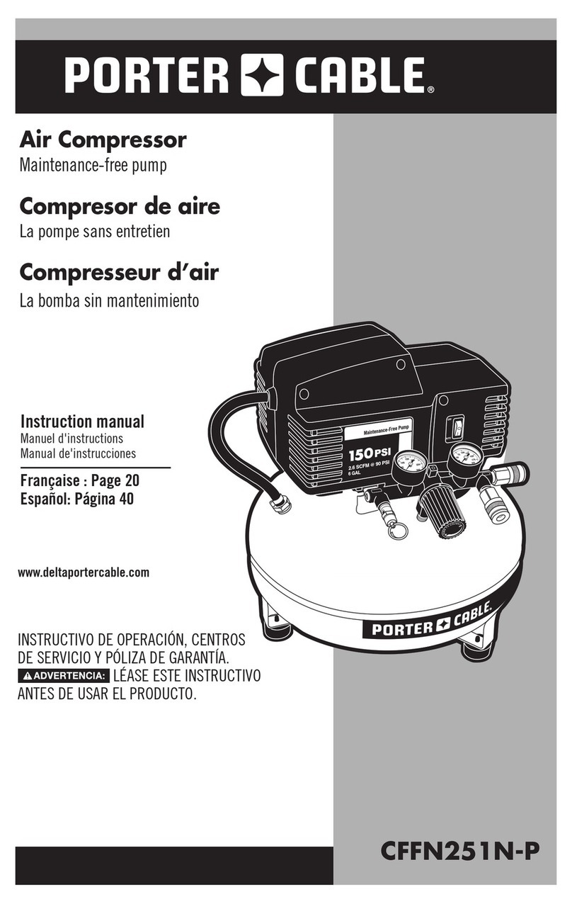 Porter-Cable CFFN251N-P User manual