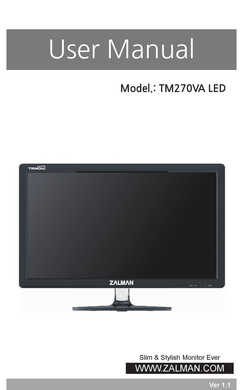 ZALMAN TM270VA LED User manual