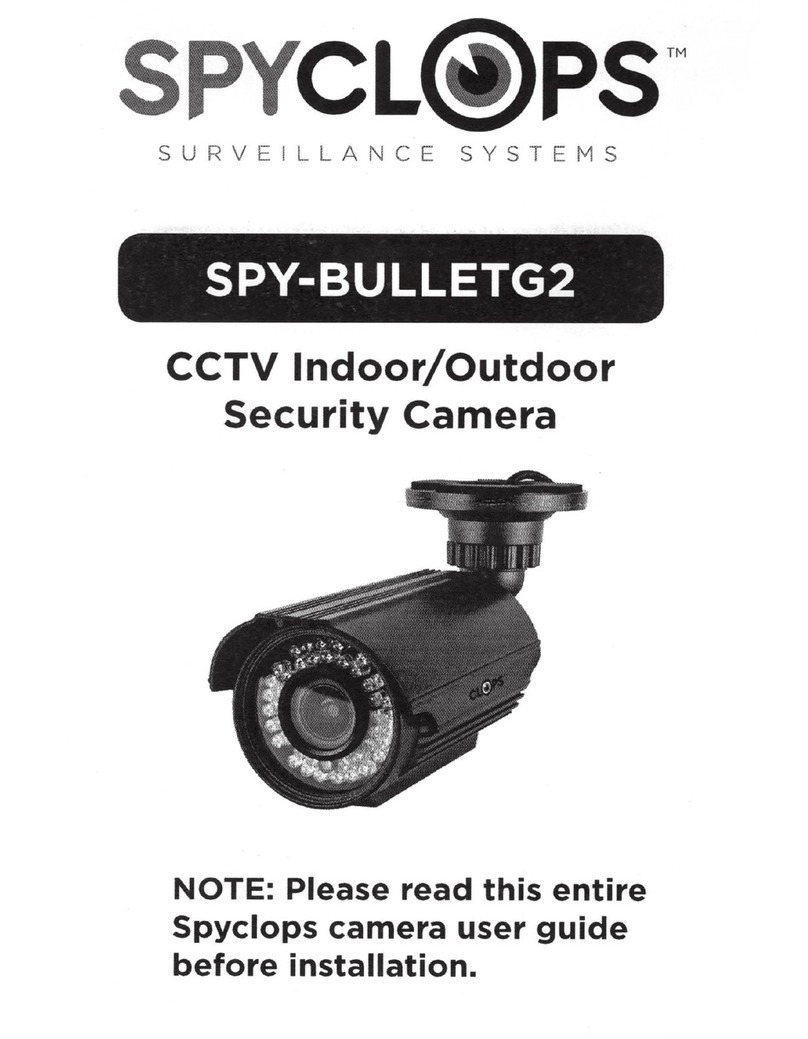 Spyclops Spy-BulletG2 User manual