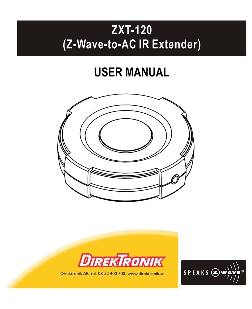 DirekTronik ZXT-120 User manual