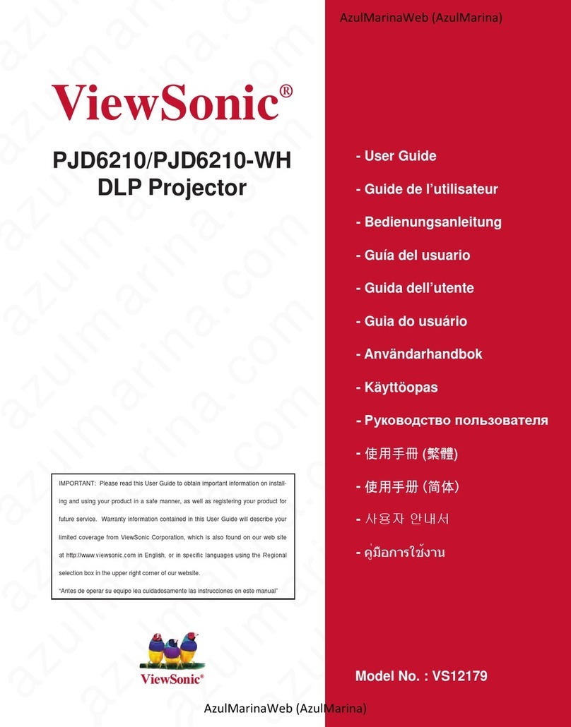 ViewSonic JD6210-WH user guide