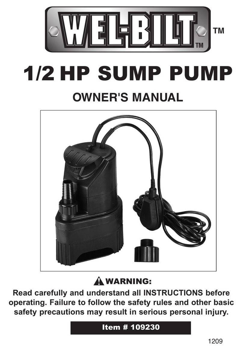 Welbilt XKS-752PW owner's manual
