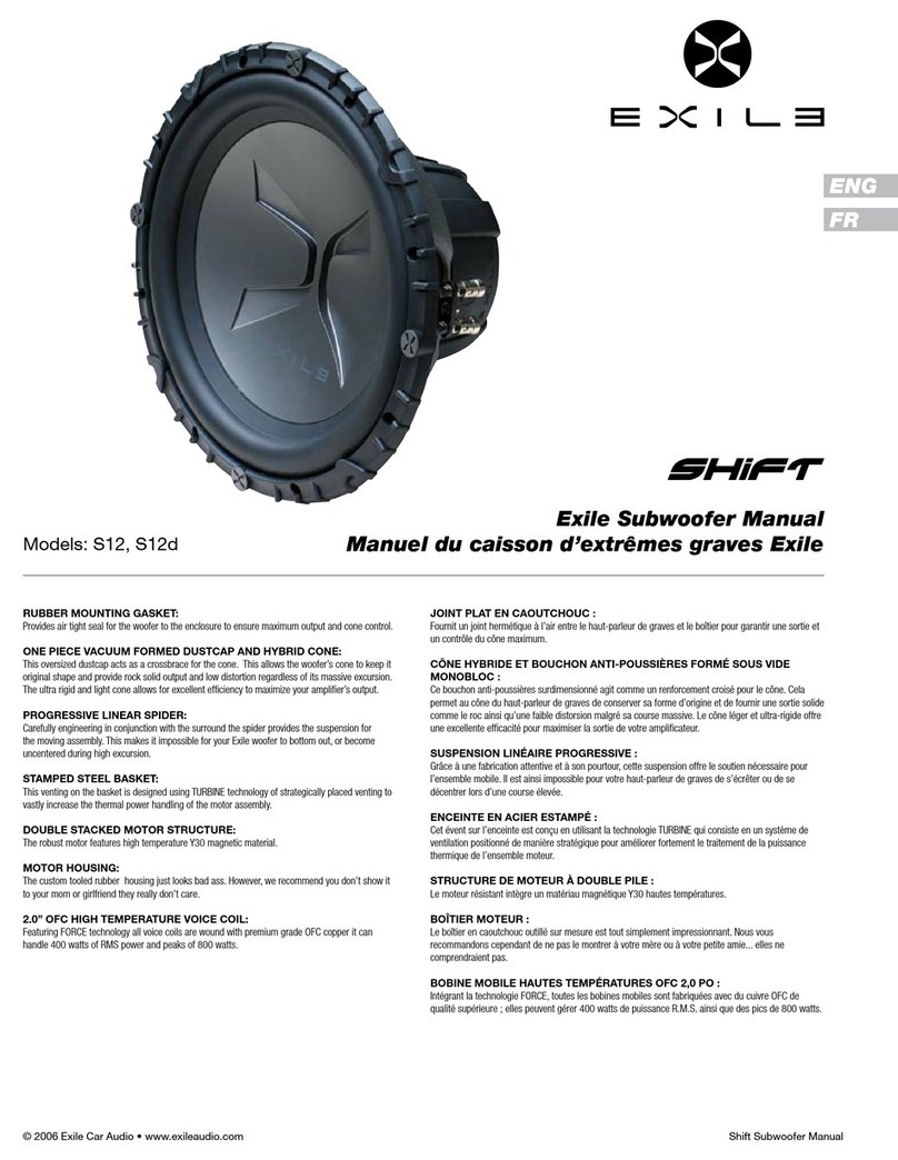 Exile S12 manual