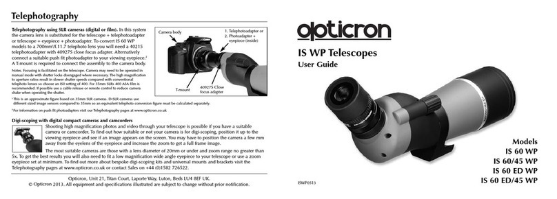 Opticron IS60WP user guide