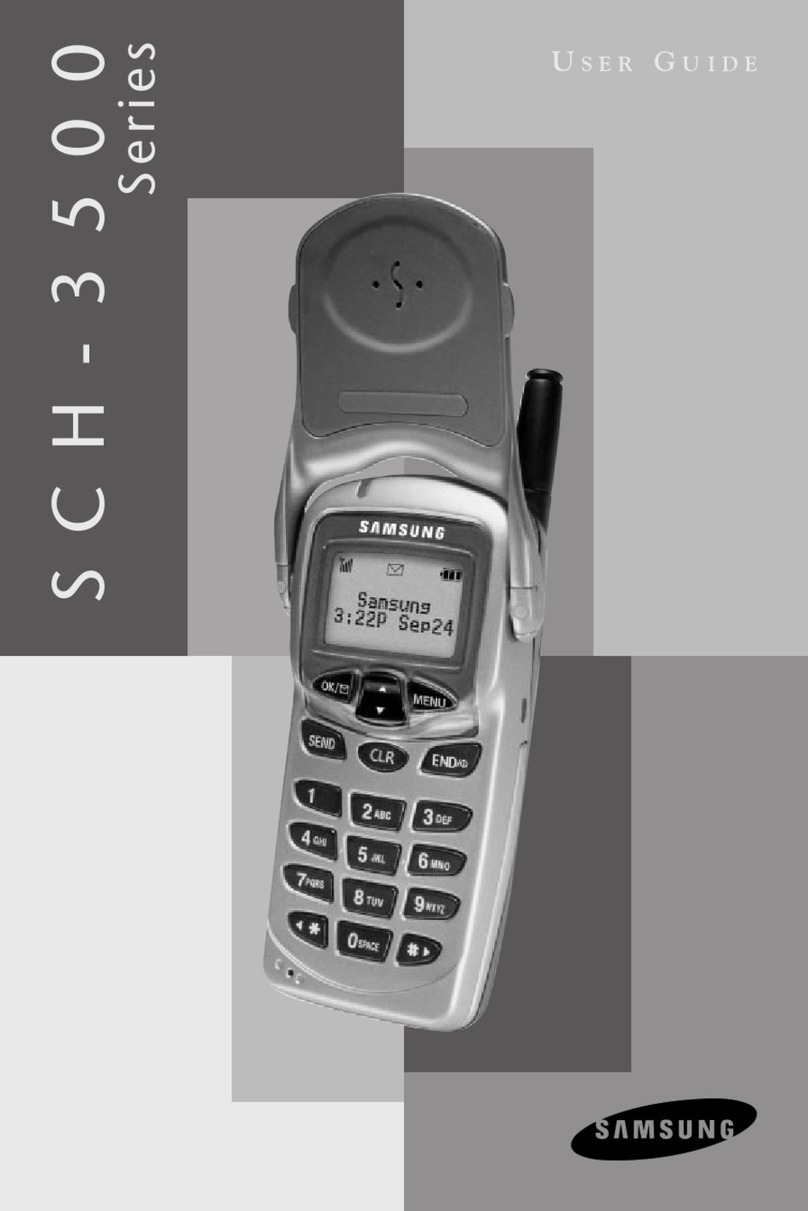 Samsung SCH-3500 series user guide