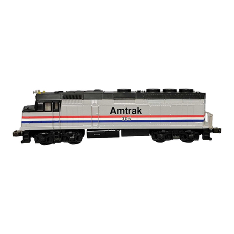 M.T.H. EMD F40PH DIESELLOCOMOTIVE operating instructions M.T.H. EMD F40PH DIESELLOCOMOTIVE operating instructions