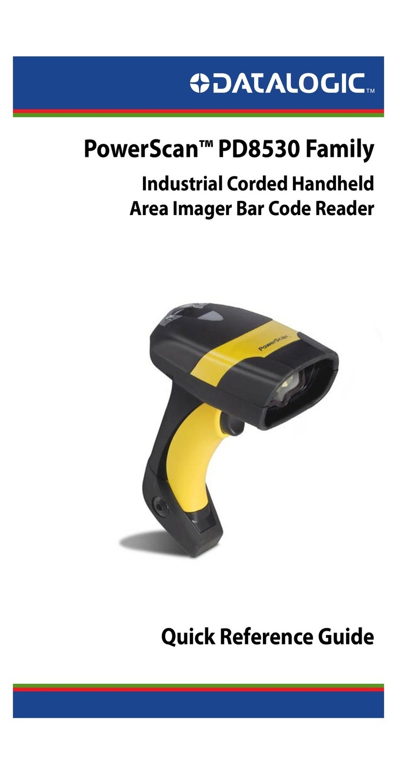 Datalogic PowerScan PD8530 Quick reference guide
