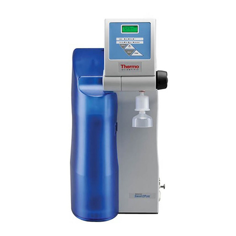 Thermo Scientific Barnstead Smart2Pure 12 UF operating instructions Thermo Scientific Barnstead Smart2Pure 12 UF operating instructions
