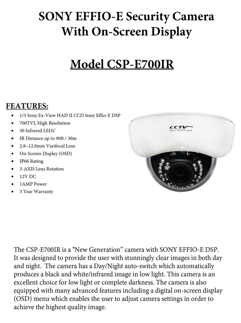 CCTV CSP-E700IR User manual