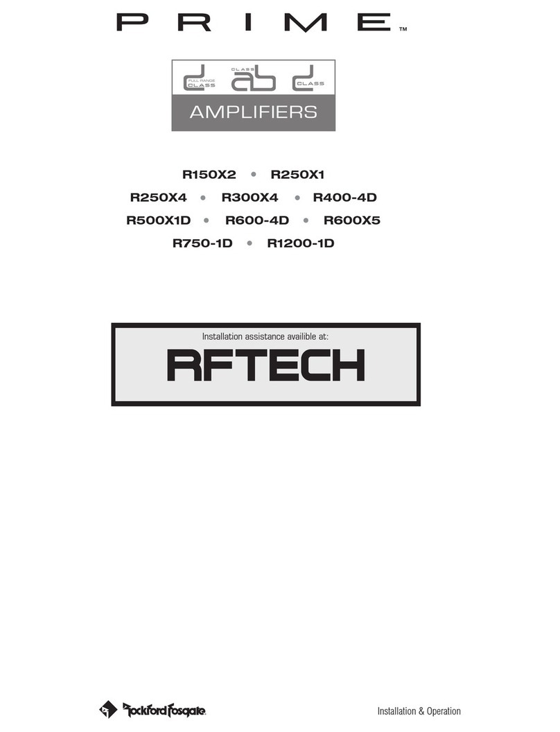 Prime R150X2 Installation & operation