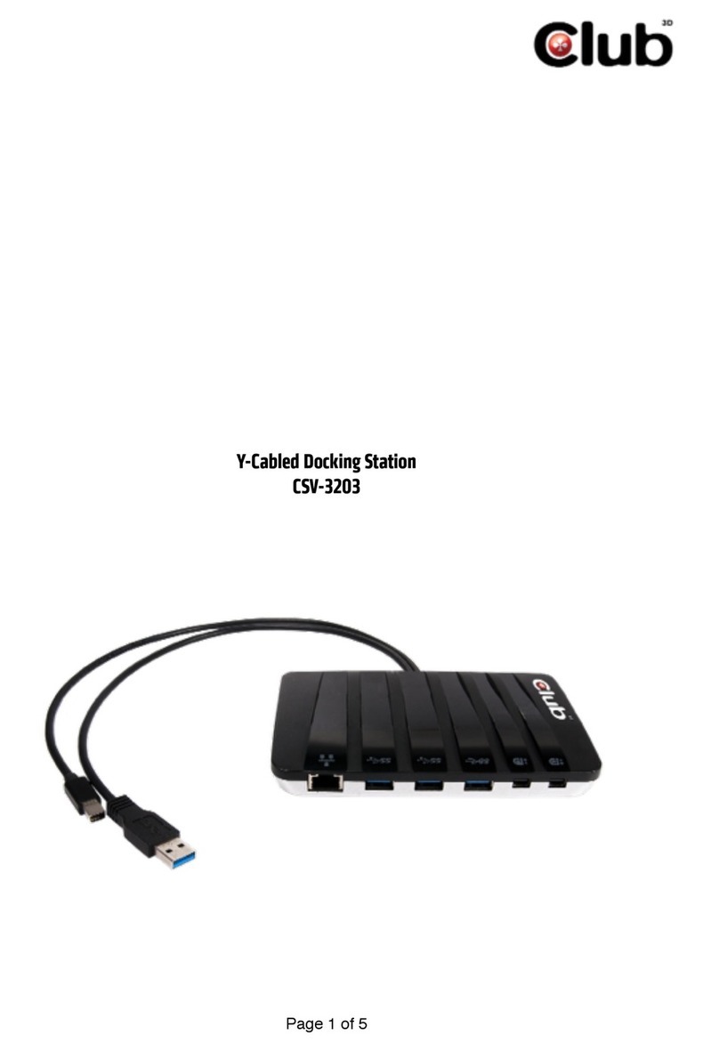 Club CSV-3203 User manual