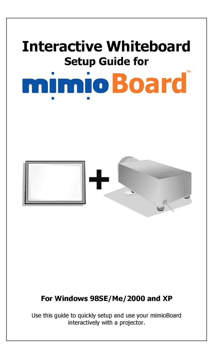 Mimio MimioBoard User manual