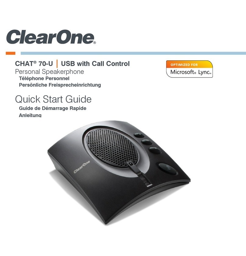 Cl CHAT 70-U quick start guide