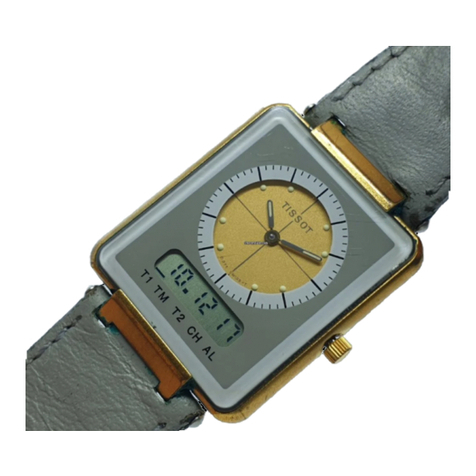 Tissot TWOTIMER Operating manual