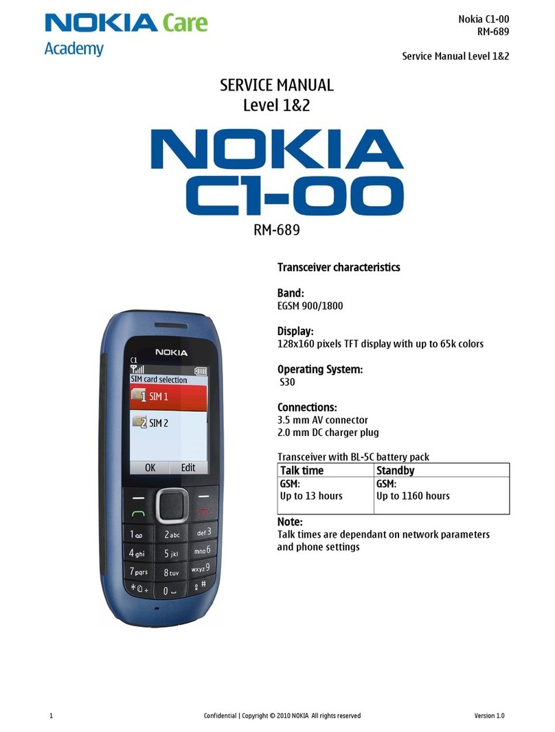 Nokia C1-00 User manual