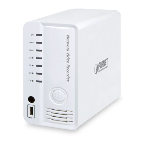 Planet NVR-420 User manual Planet NVR-420 User manual