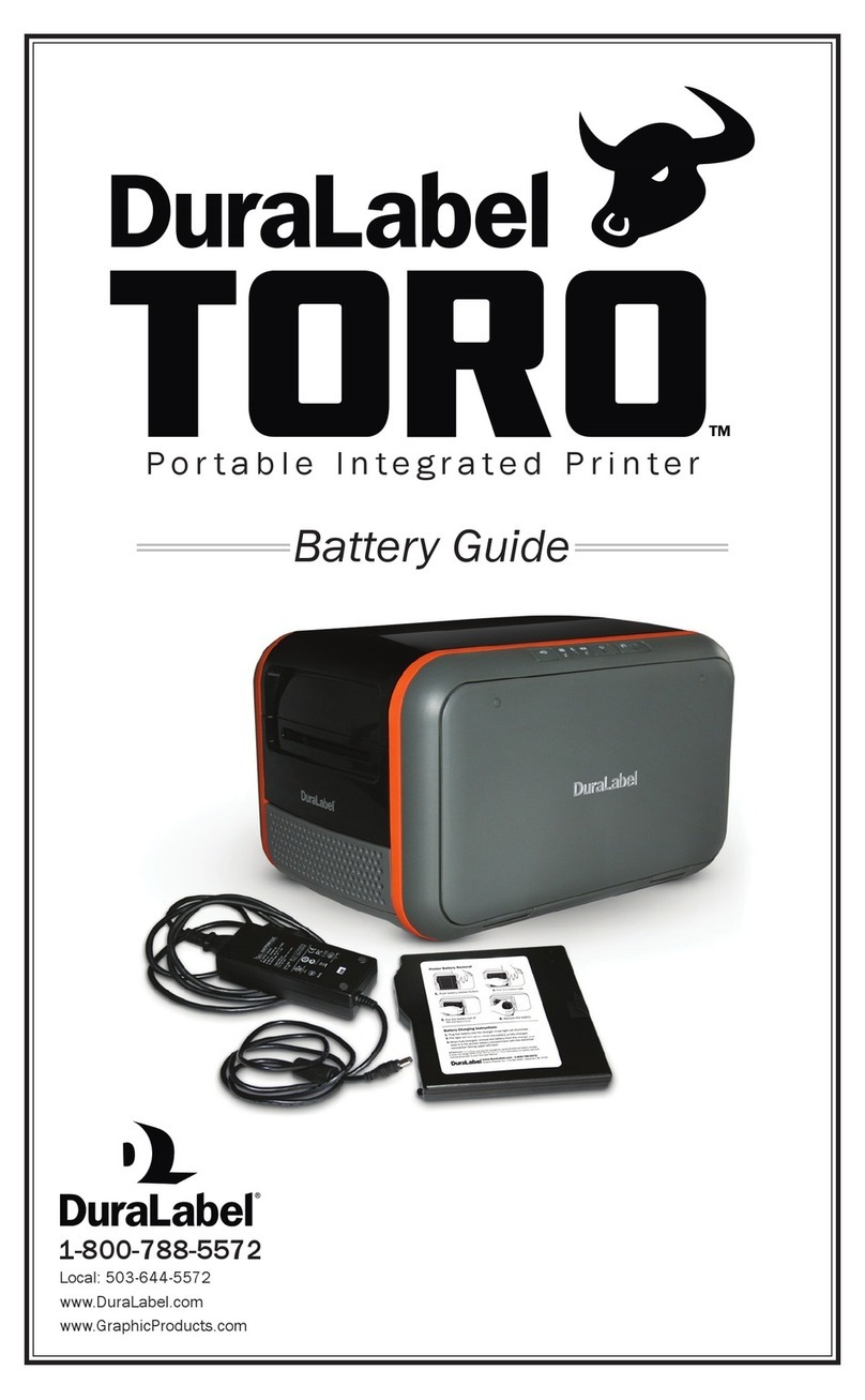DuraLabel Toro User manual