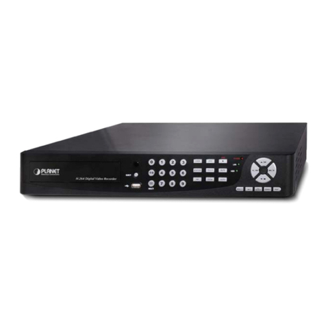 Planet DVR-872 User manual