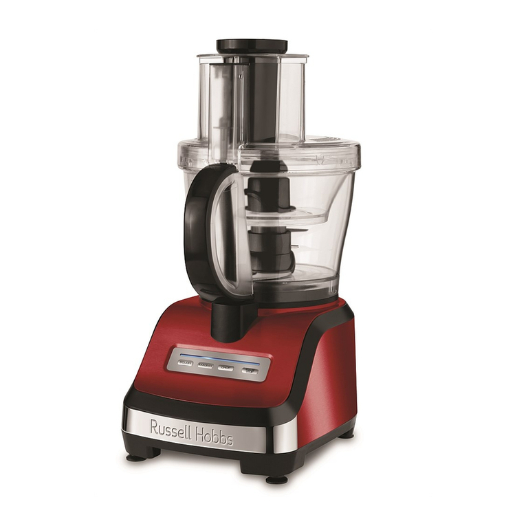 Russell Hobbs RHFP3000 Series instruction manual