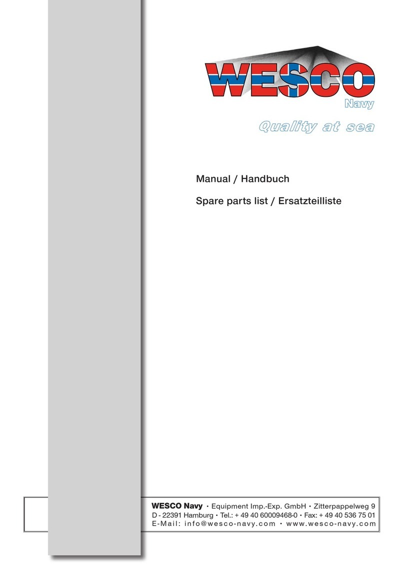 Wesco VM1401 Instructions for use
