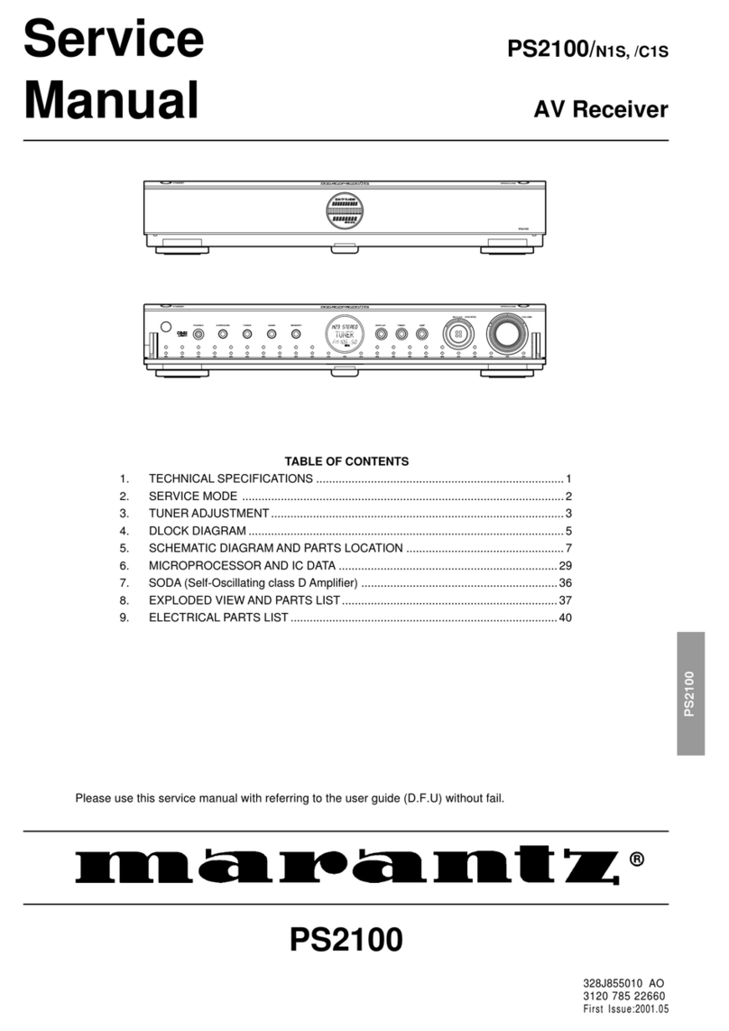 Marantz PS2100N1S Service manual