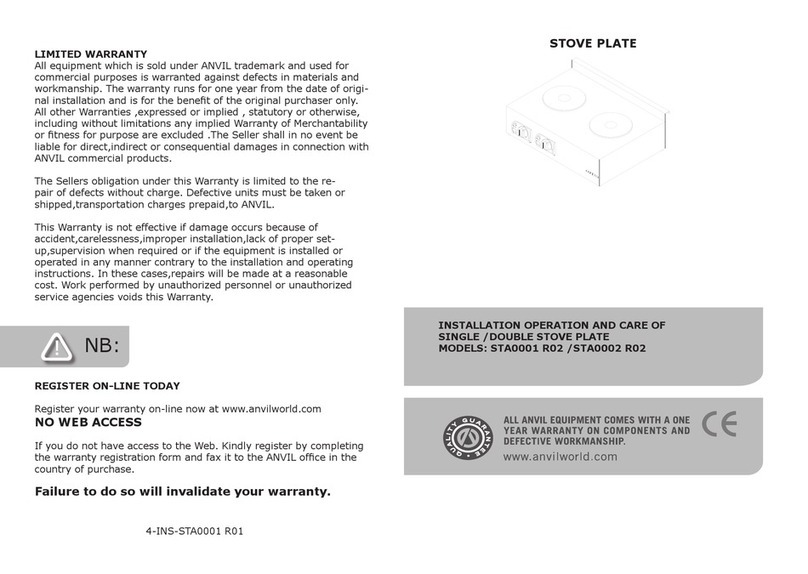 Anvil STA0001 R02 Installation operation and care