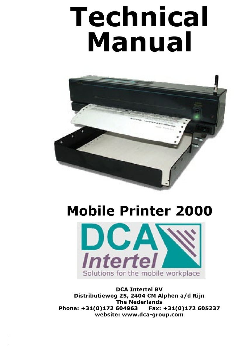 DCA Intertel 2000 User manual