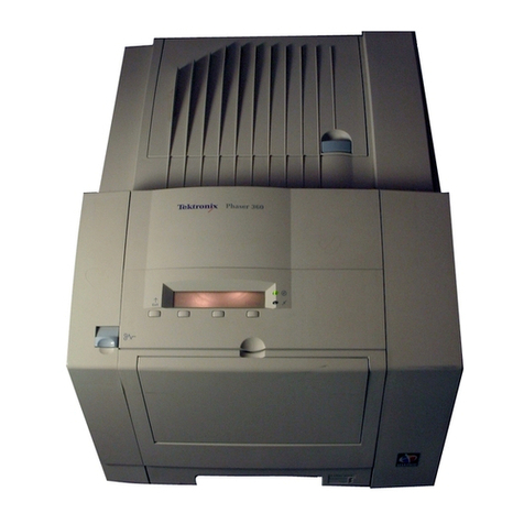 Tektronix Phaser 360 User manual