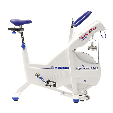 Monark Ergomedi 894 E User manual