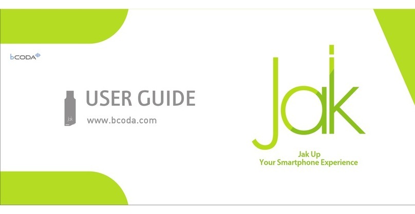 BCoda Jak Up user guide