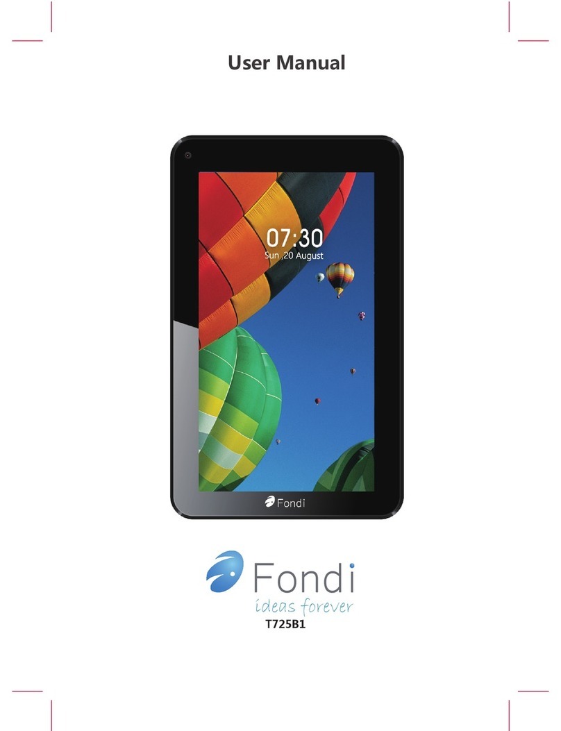 FONDI T725B1 user manual