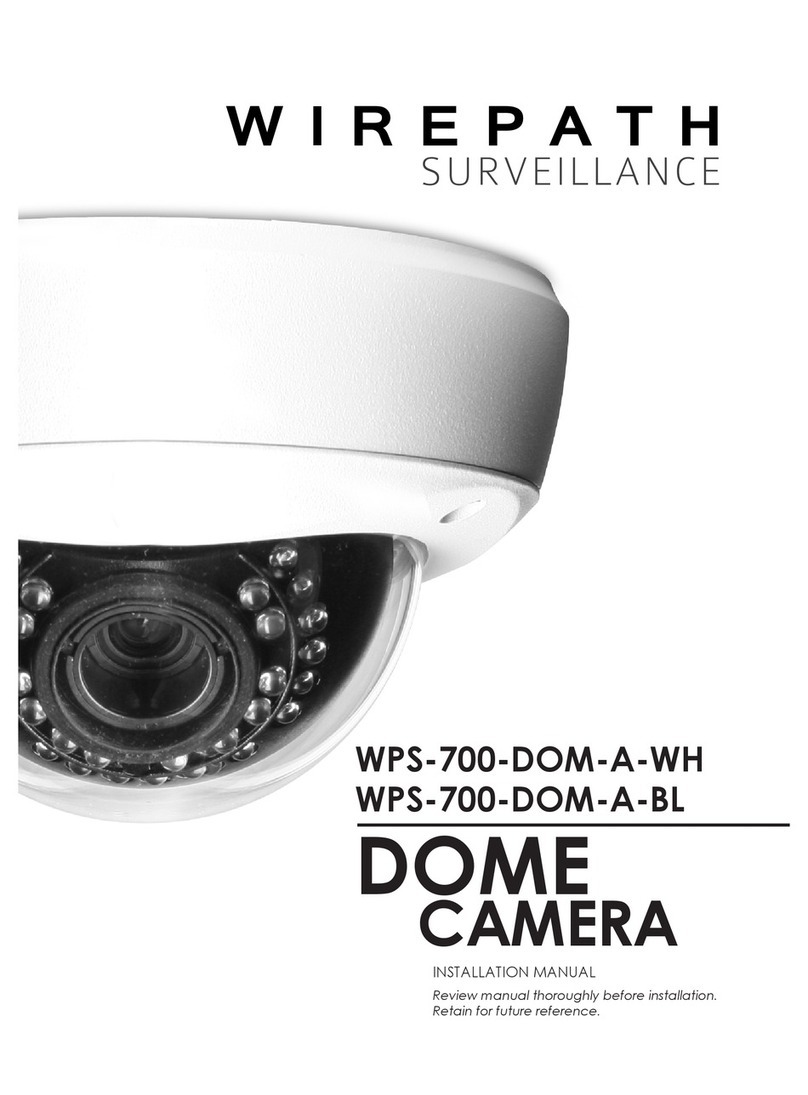 Wirepath WPS-700-DOM-A-WH installation manual