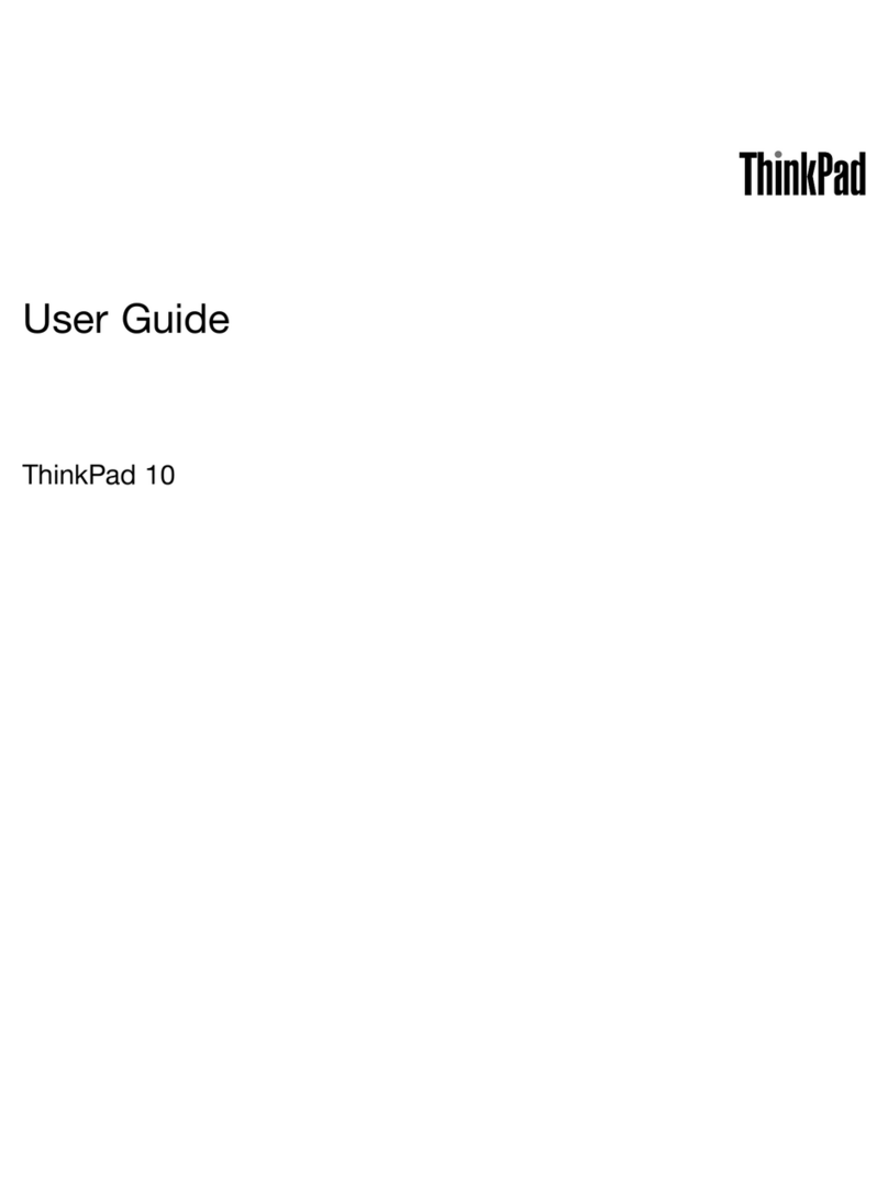 Lenovo ThinkPad 10 User manual