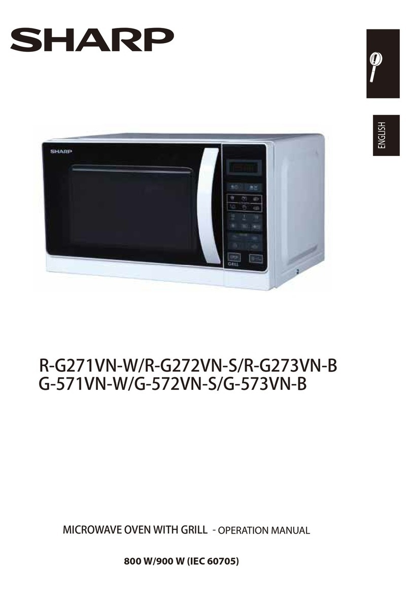Sharp R-G271VN-W User manual