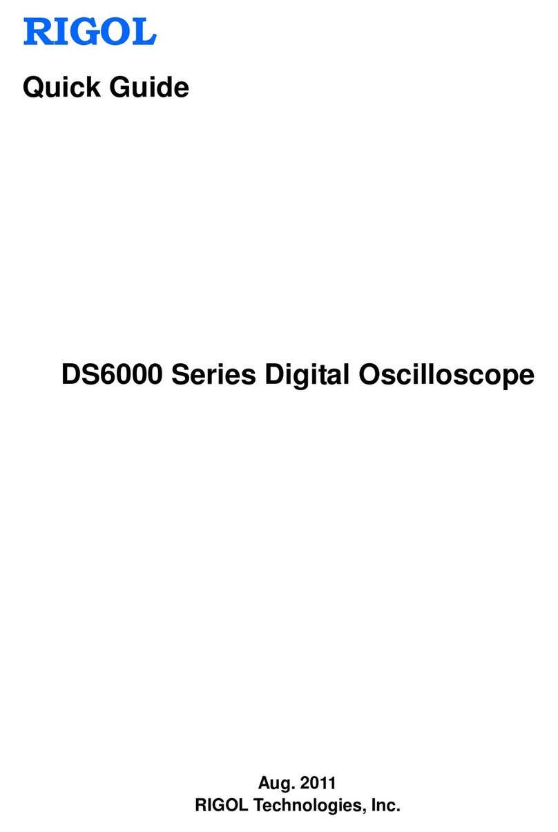 Rigol DS6000 Series User manual