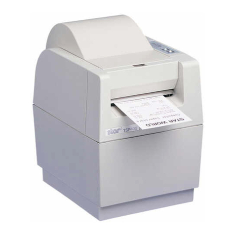 Star TSP400 SERIES User manual Star TSP400 SERIES User manual