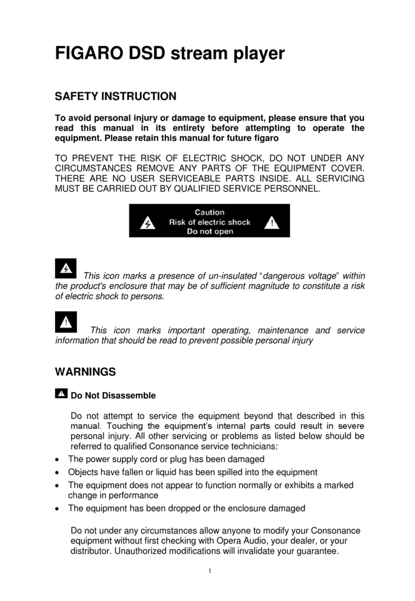 Opera Audio FIGARO User manual
