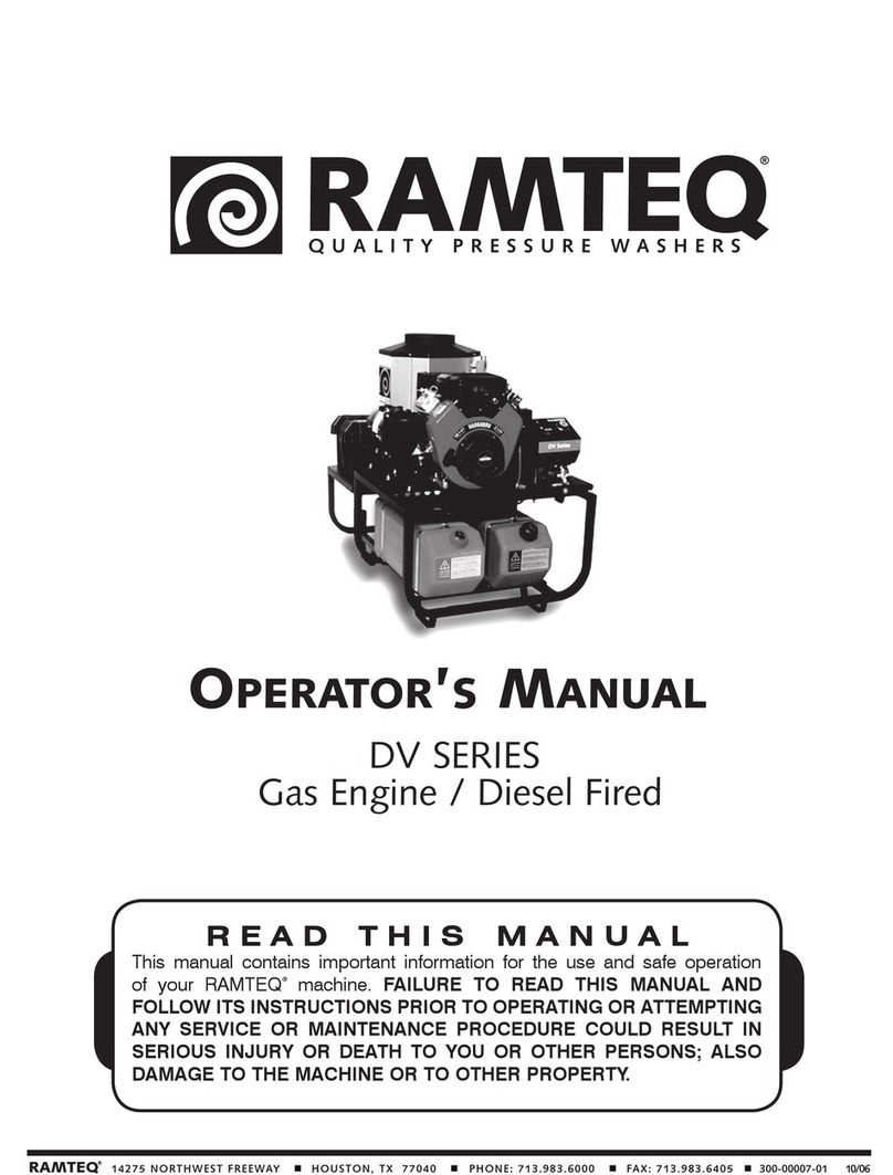 Ramteq DV SERIES Operator's manual