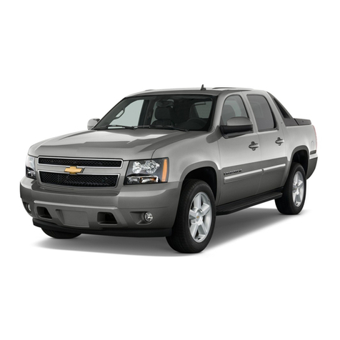 Chevrolet 2010 Avalanche User manual