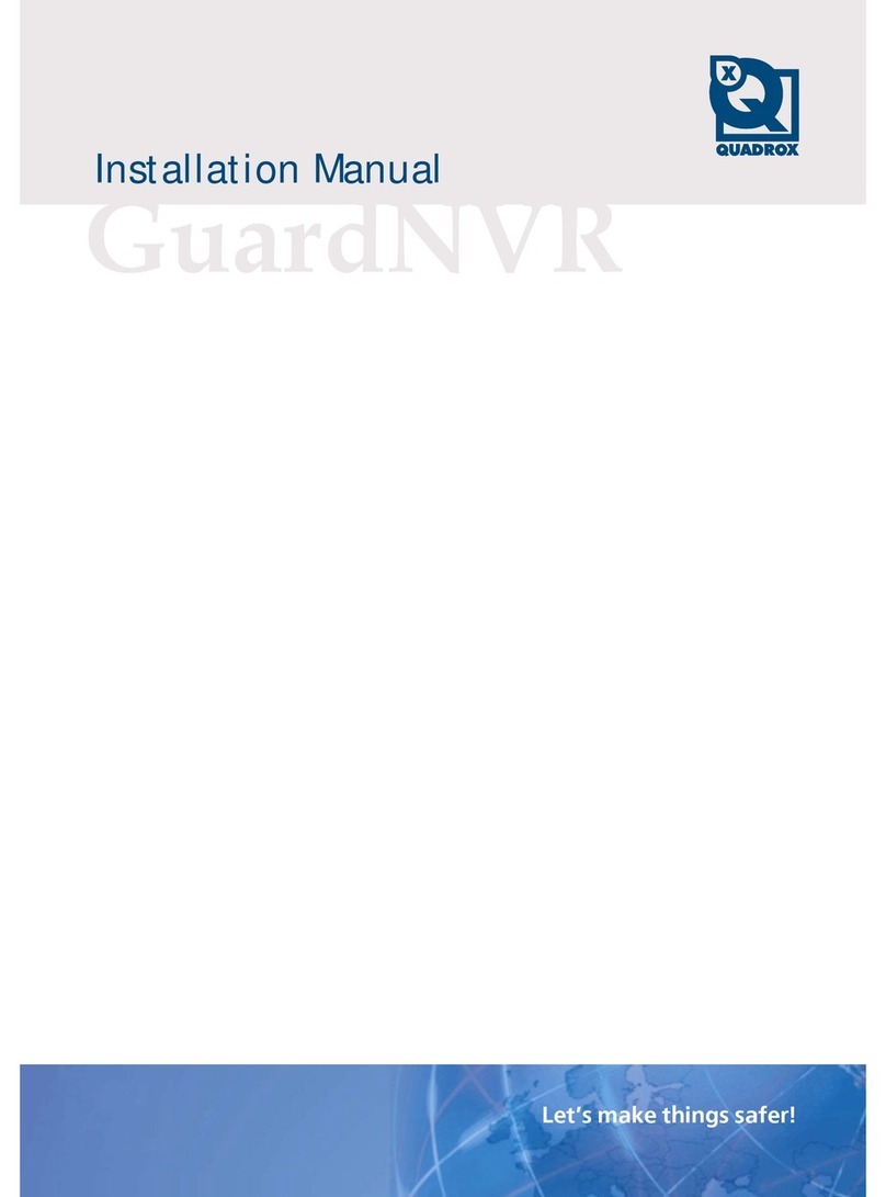 Quadrox GuardNVR installation manual
