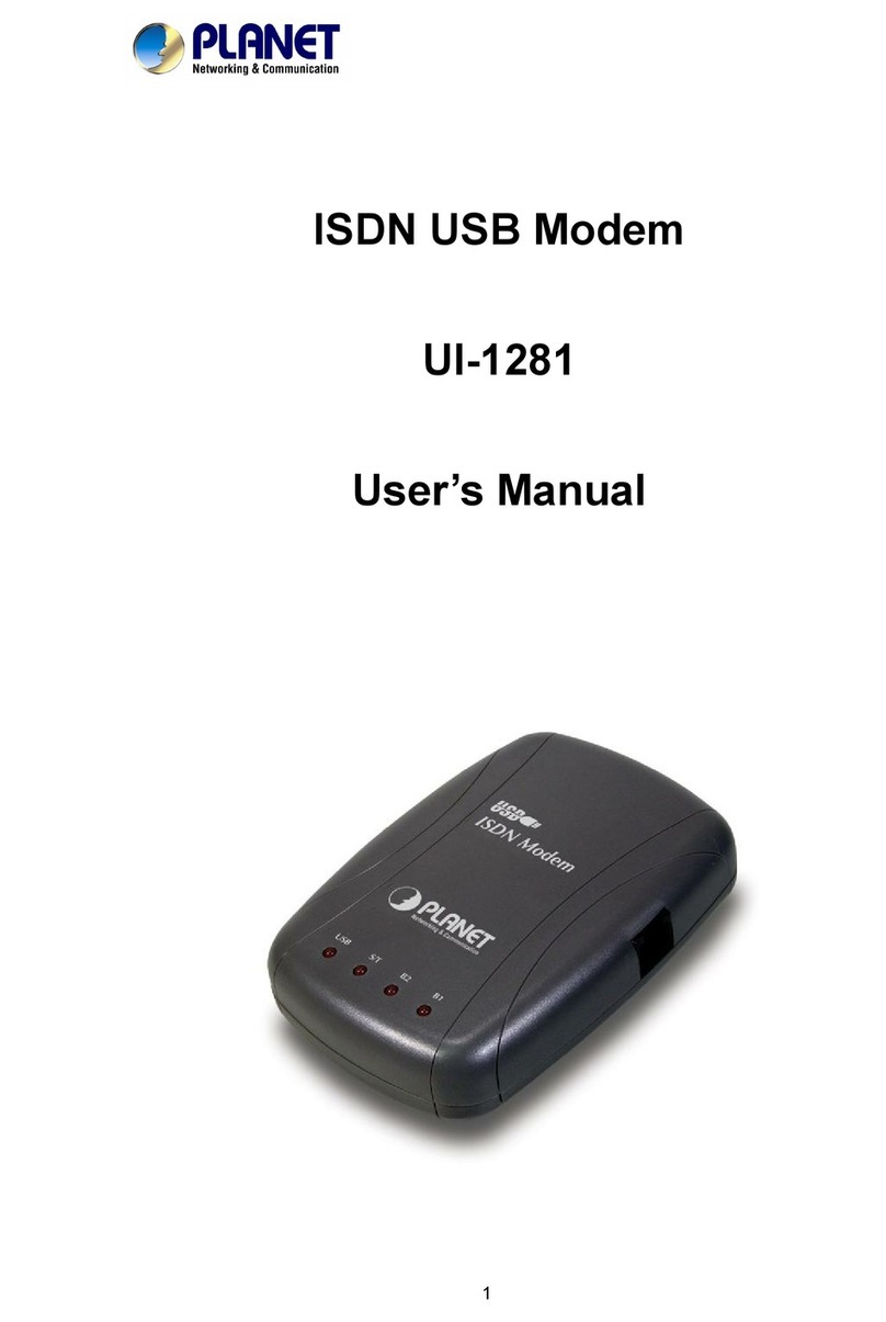 Planet UI-1281 User manual