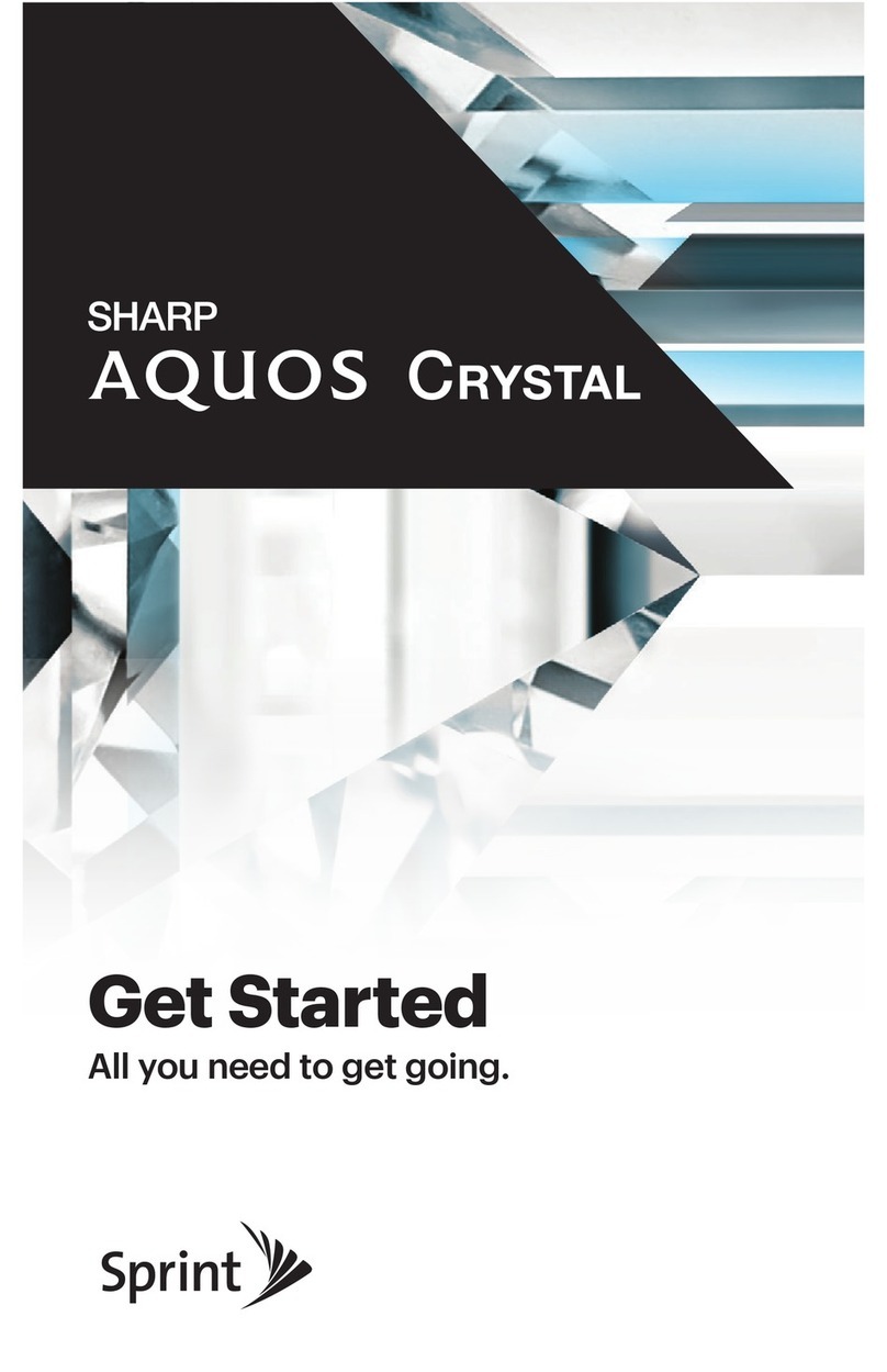 Sharp AQUOS Crystal User manual Sharp AQUOS Crystal User manual