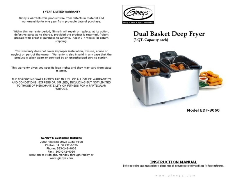 Ginnys EDF-3060 User manual