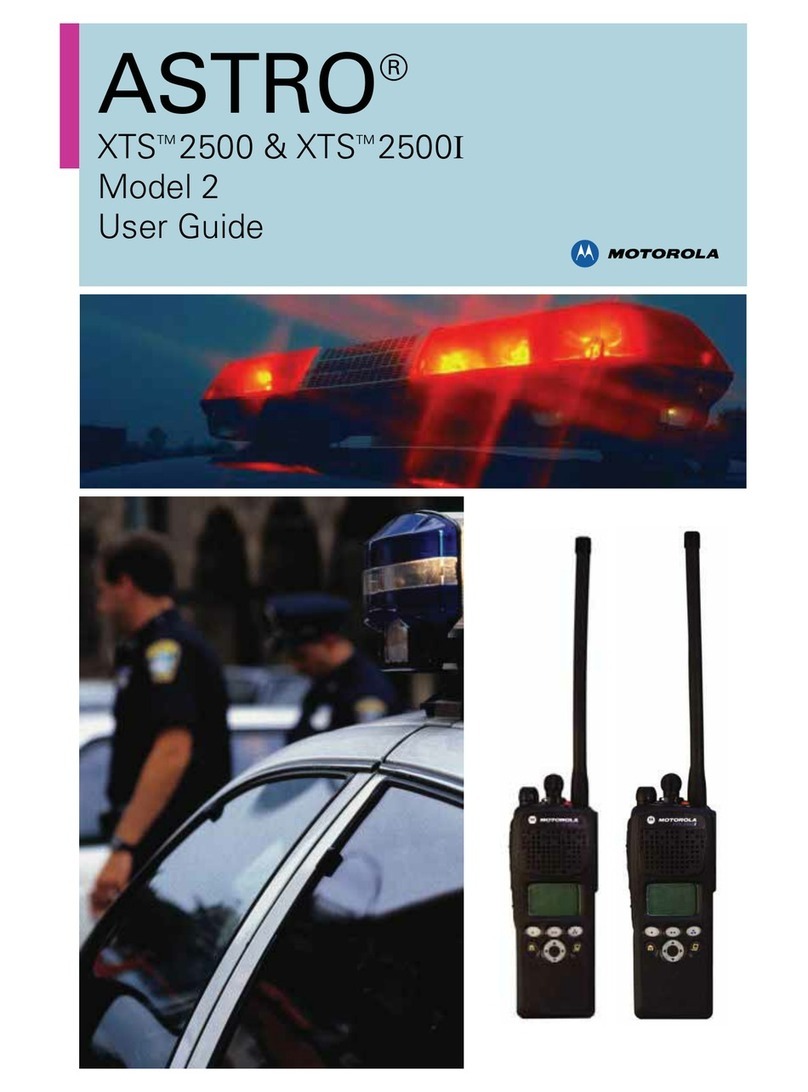 Motorola ASTRO XTS 2500 User manual